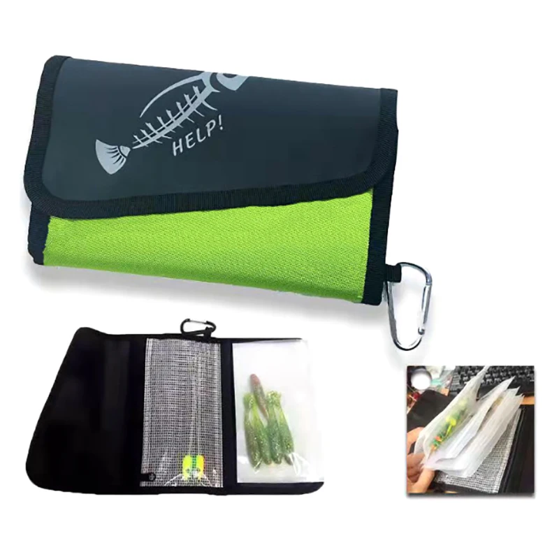 Складной переплет для рыболовных снастей с 7 карманами лидер рыбалки нахлыстом