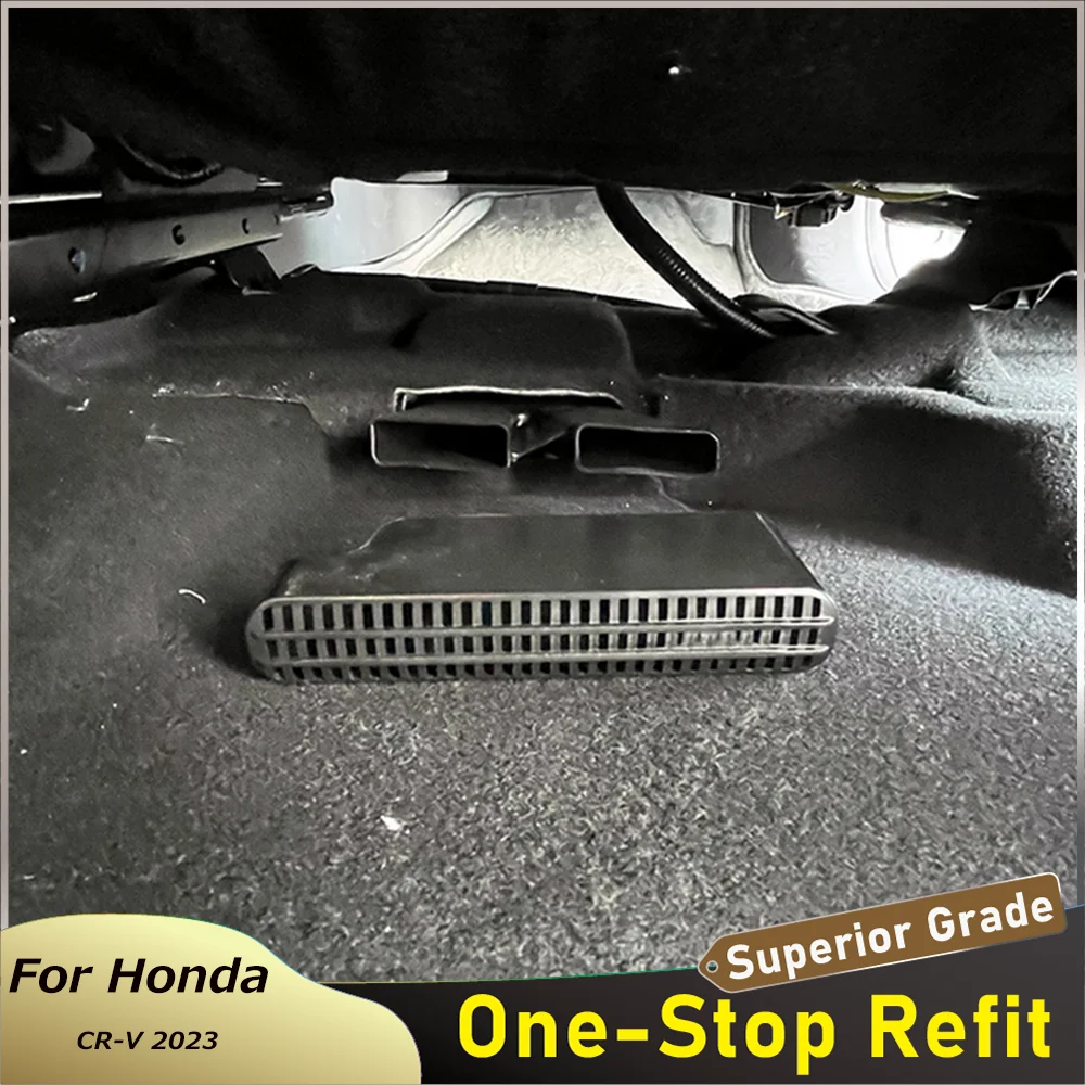 

Автомобильный интерьер заднее сиденье вентиляционное отверстие для воздуховода внешняя защитная рамка для Honda решетка для кондиционера 2023