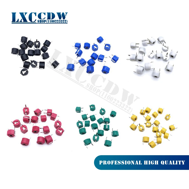 

20pcs 10P 10PF 6mm JML06-1 DIP trimmer Adjustable capacitor