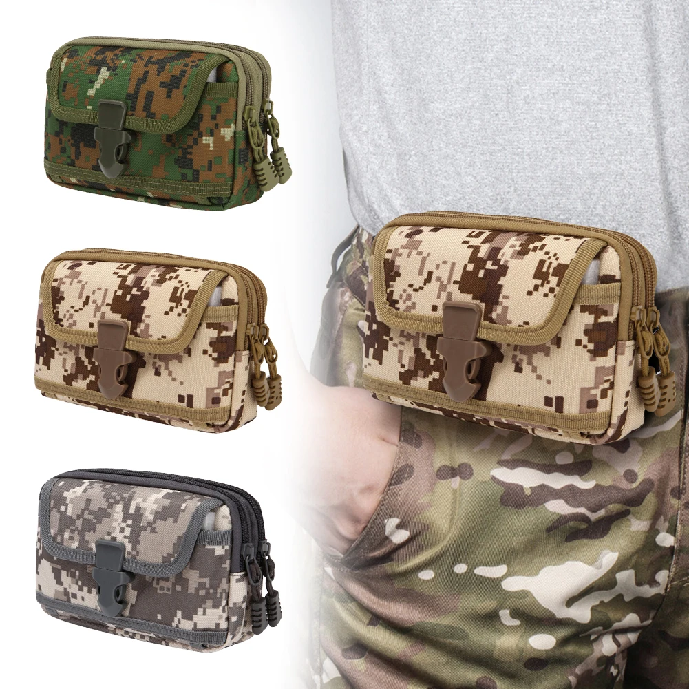 

Военная Сумка Molle, портативная поясная сумка для инструментов для повседневного использования, тактическая сумка для оказания первой помощ...