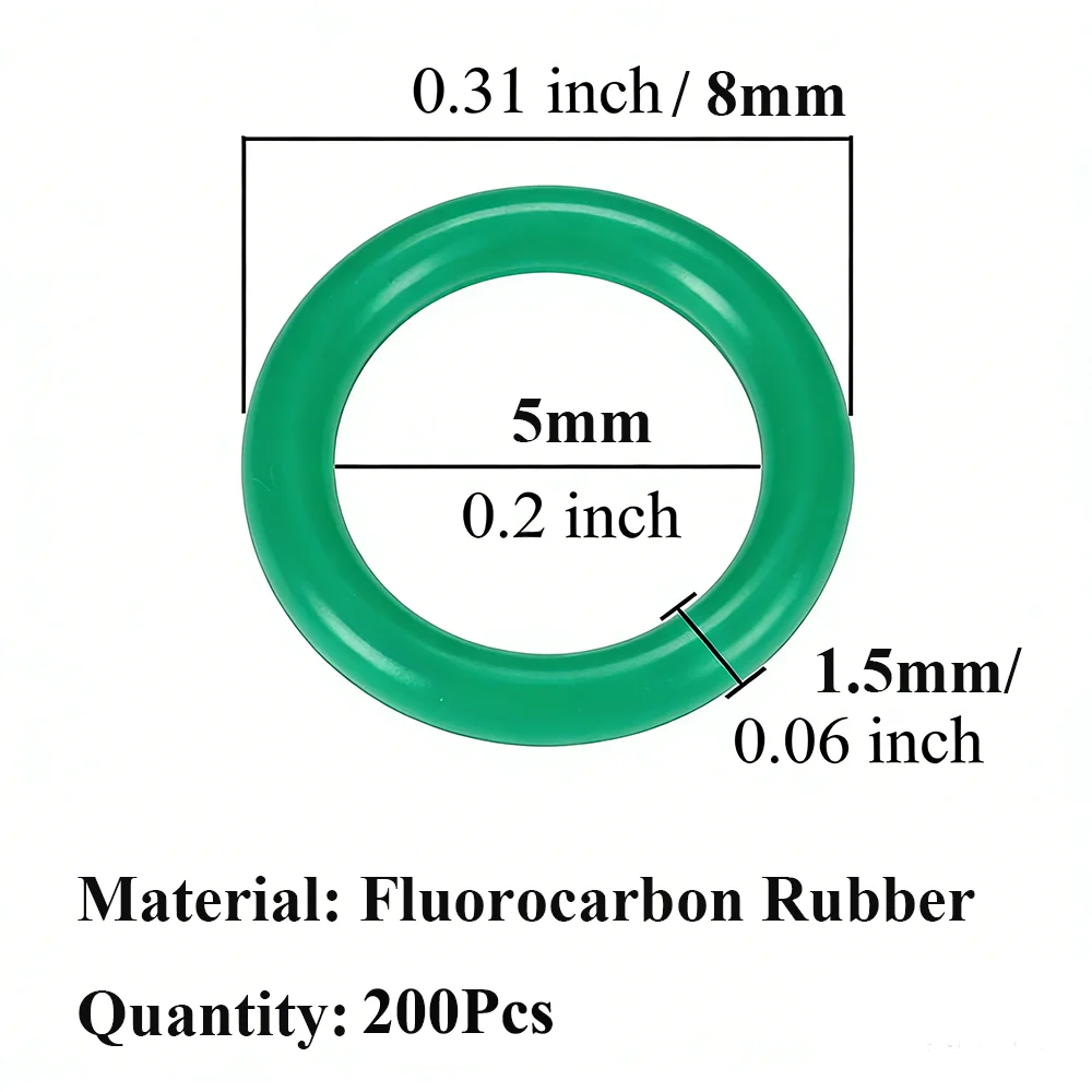 

Резиновые уплотнительные кольца для клавиатуры 0.31" x 0.2", белые, красные, черные