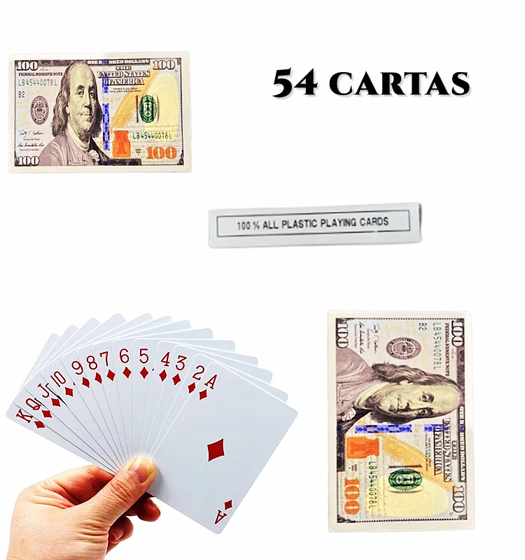 

Baralho Dollar 54 Cartas, Diversão Para Toda Família
