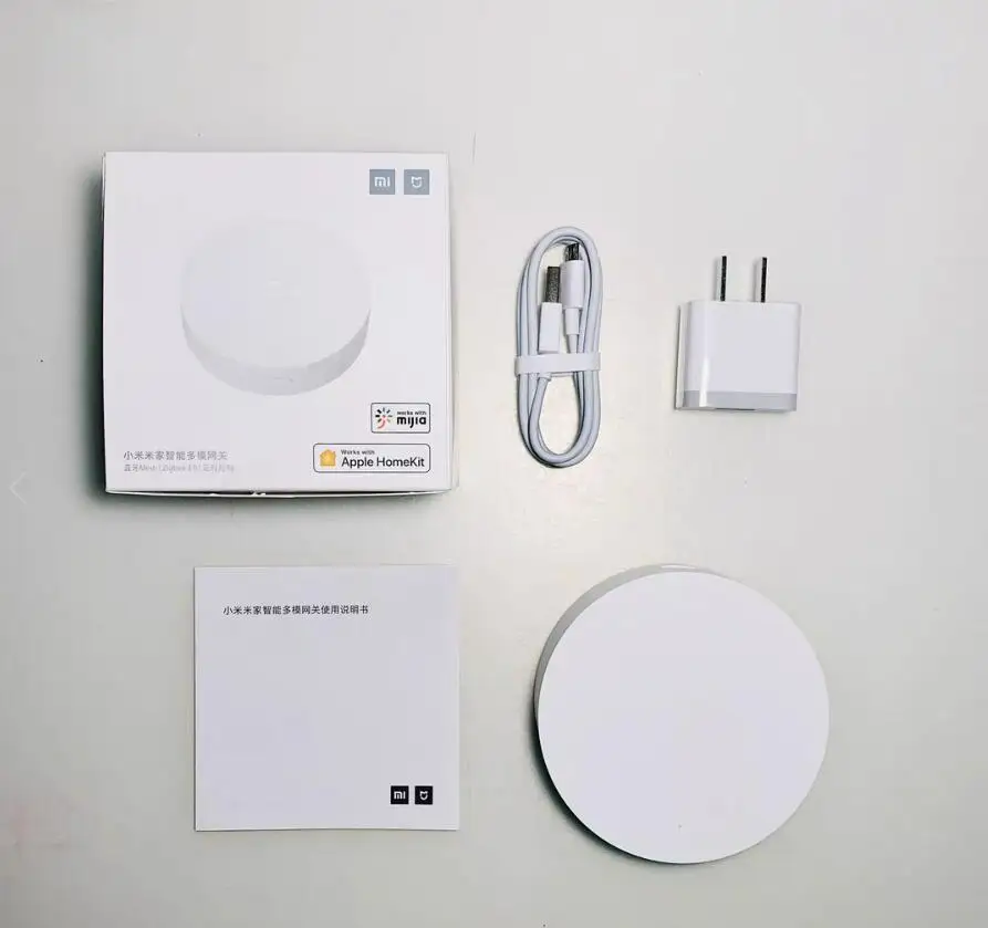 Оригинальный Многофункциональный шлюз Xiaomi Smart Gateway 3 Bluetooth Zigbee WiFi концентратор