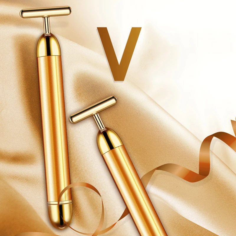 

1pcs Vibration Massager Stick Lift Skin Tightening Wrinkle Bar Energy Beauty Bar Slimming Face Massage Tool Facial Beauty Roller