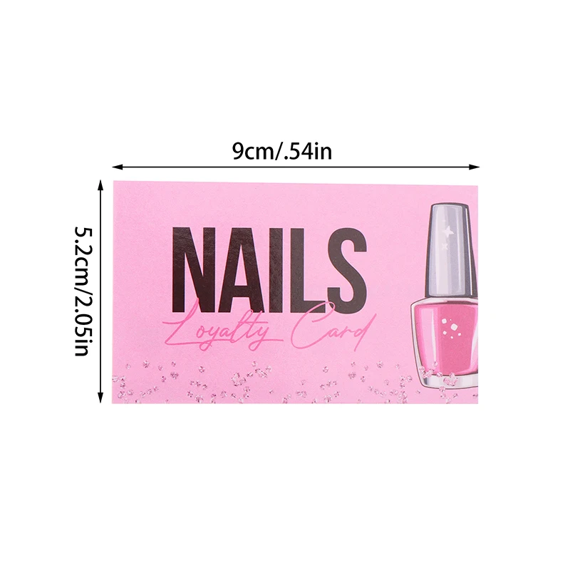 10/50 шт. визитные карточки для дизайна ногтей пресс бумажная карточка доска со