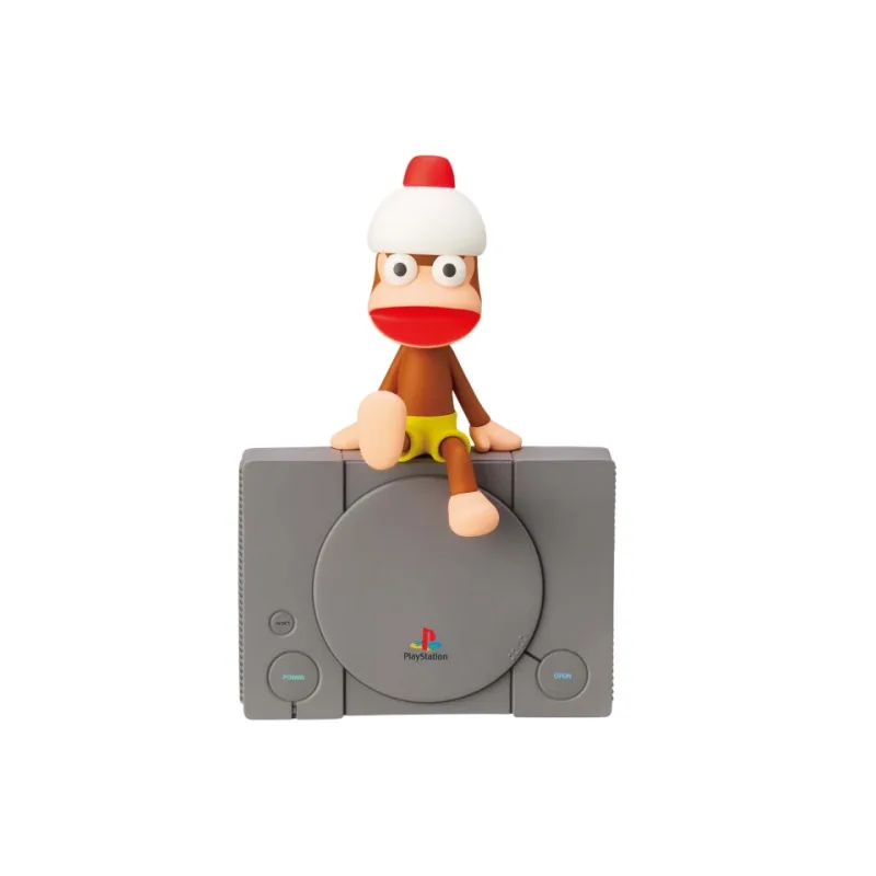Фото В наличии Оригинальная коллекционная фигурка BANDAI BANPRESTO MONITOR TOP FIGZ Ape Escape 3 Pipo Saru, аниме-модель, игрушка, подарок WY №4