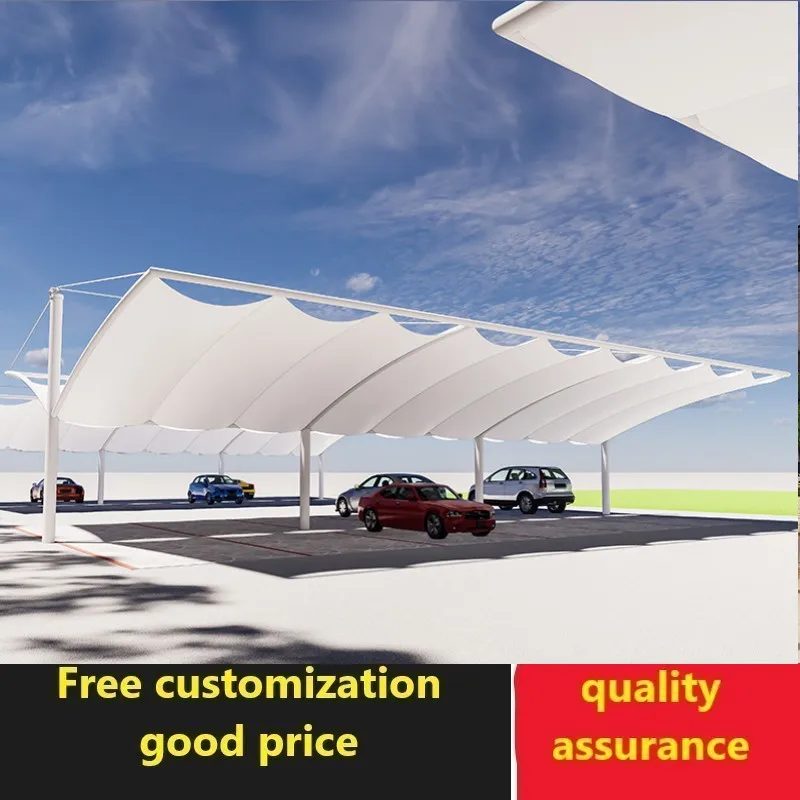 

Shopping mall structure parking shed outdoor outdoor film landscape shade canopy community electric bicycle shed