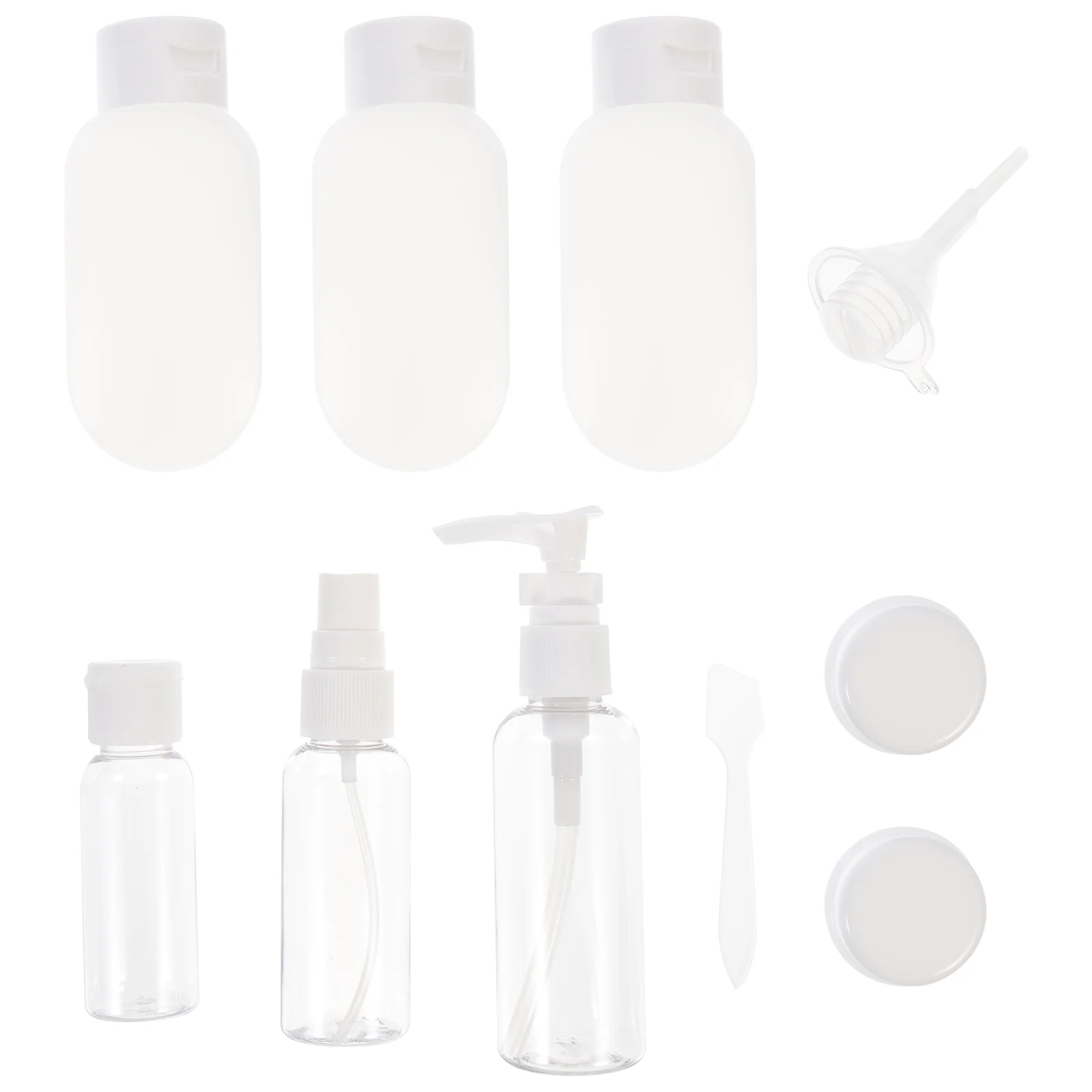 

Bottles Travel Containers Bottle Empty Refillable Spray Set Lotion Toiletriessmall Squeeze Pump Silicone Toiletry Fine Mist
