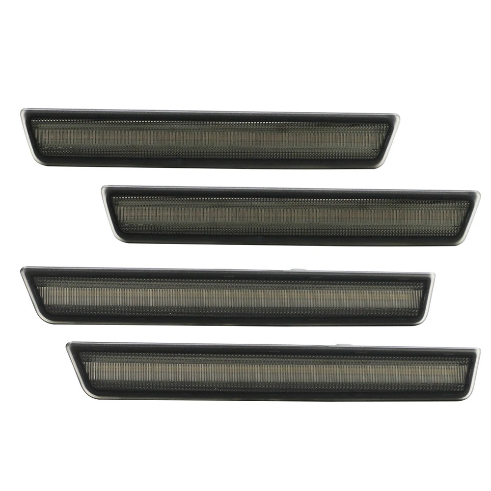 4 шт. 12 В светодиодные передние янтарные + задние красные боковые габаритные