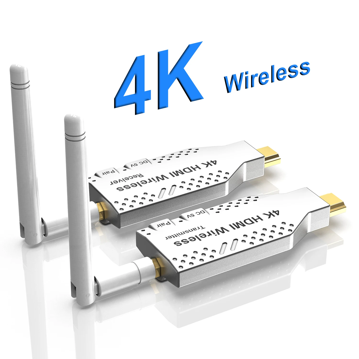 4K беспроводной HDMI передатчик и приемник 1080P видео беспроводной HDMI удлинитель для камеры ноутбук ПК к телевизору проектор совместное использование