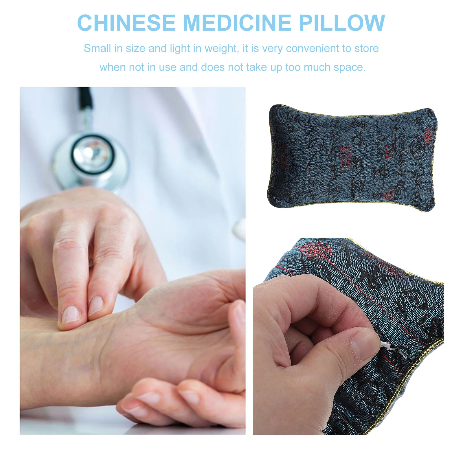 

2pcs pulse pillows Chinese Medicine Pillows Pulse Tools Cotton Pulse Cushions for Wrist