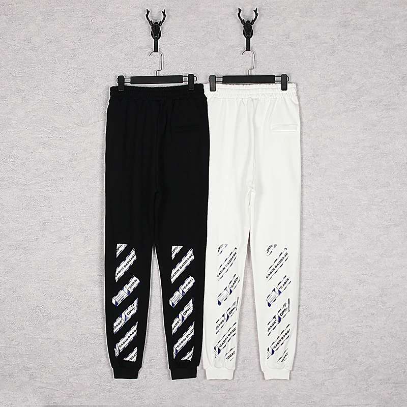 

2023 fashion high-quality summer latest casual men's and women's tide brand drawstring trousers off super large loose sweatpants