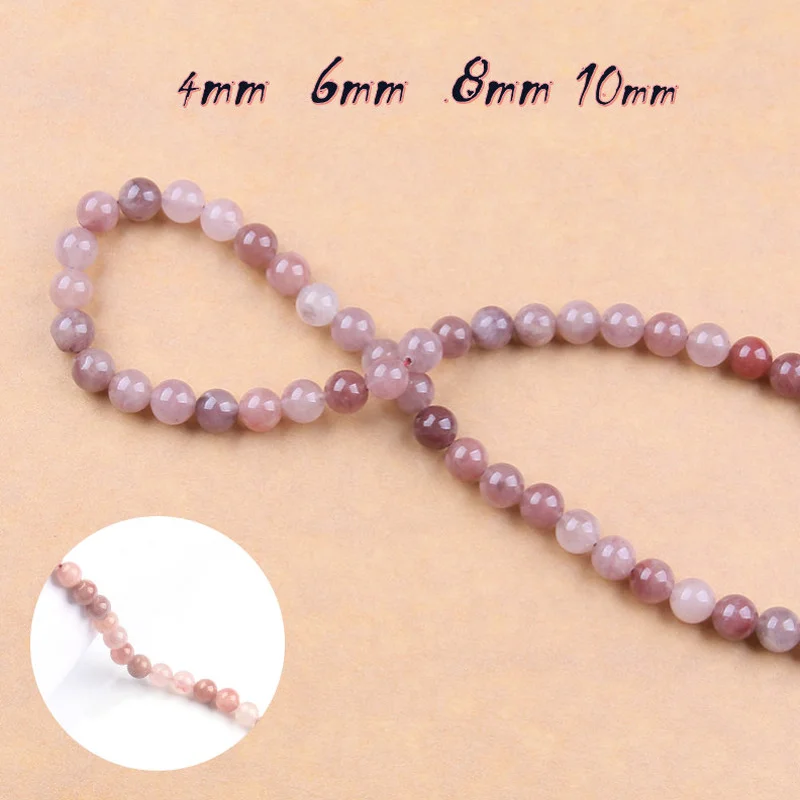

Natural Beads Light Pink Loose Spacer Bead for Jewelry Making