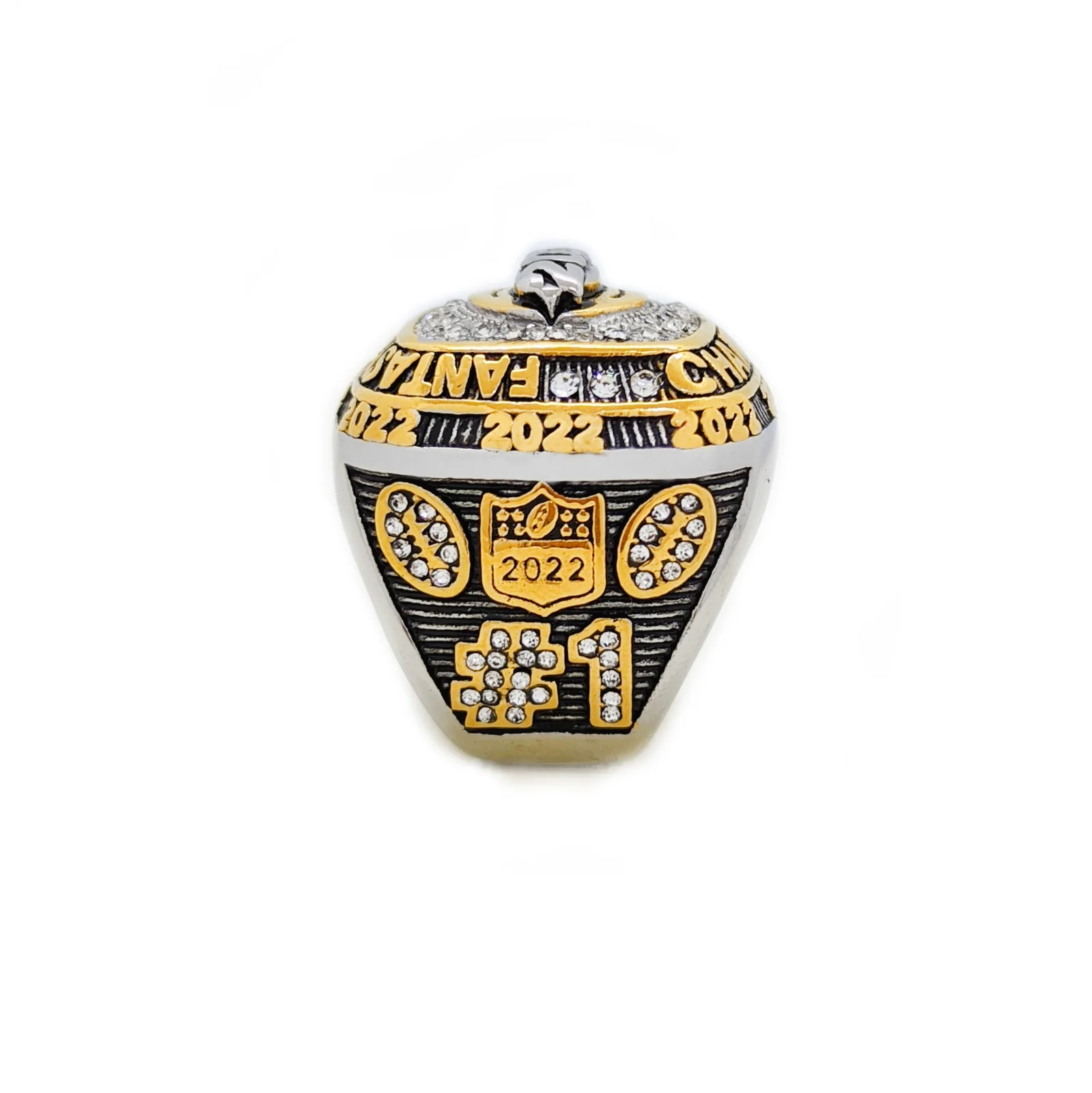 

2022 Fantasy Football Ring | FFL Championship Clear Display Case