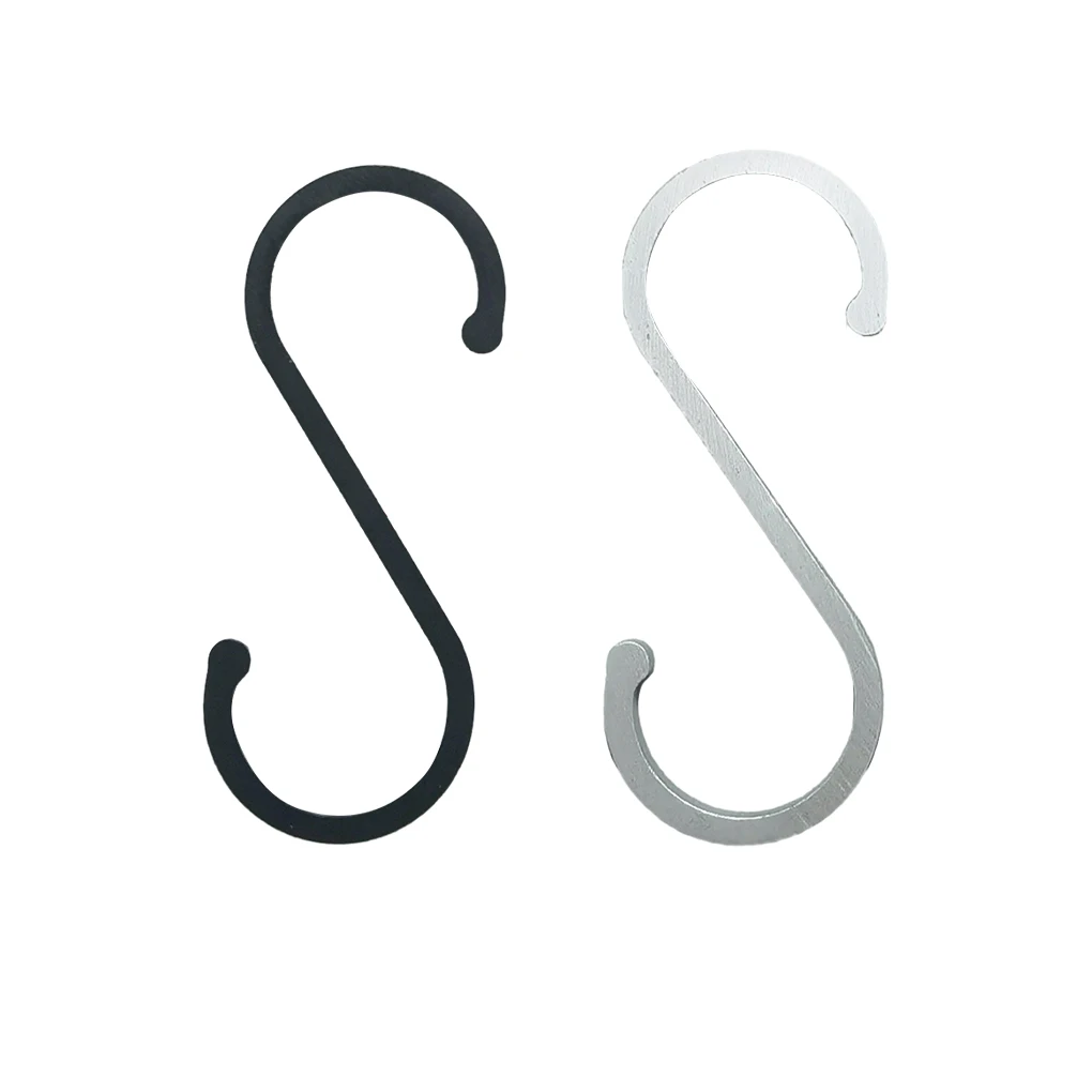 

2/3/5 10pcs set Convenient And Multipurpose Small S Hooks For Hanging Black Easy To Wide S Hooks Heavy Duty S Shaped Hooks