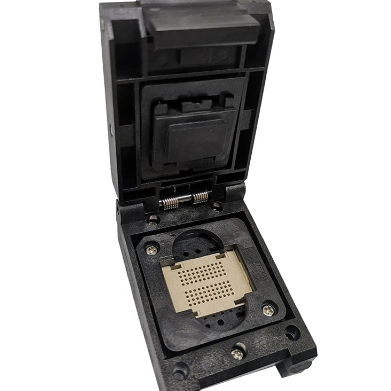 Фото Тестовое гнездо BGA152 Flip Probe для чипов BGA132, тестовое гнездо для SSD Nand-Flash №1