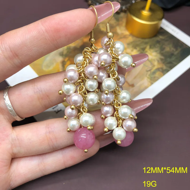 Ожерелья Draweye с жемчугом для женщин элегантные винтажные модные ожерелья