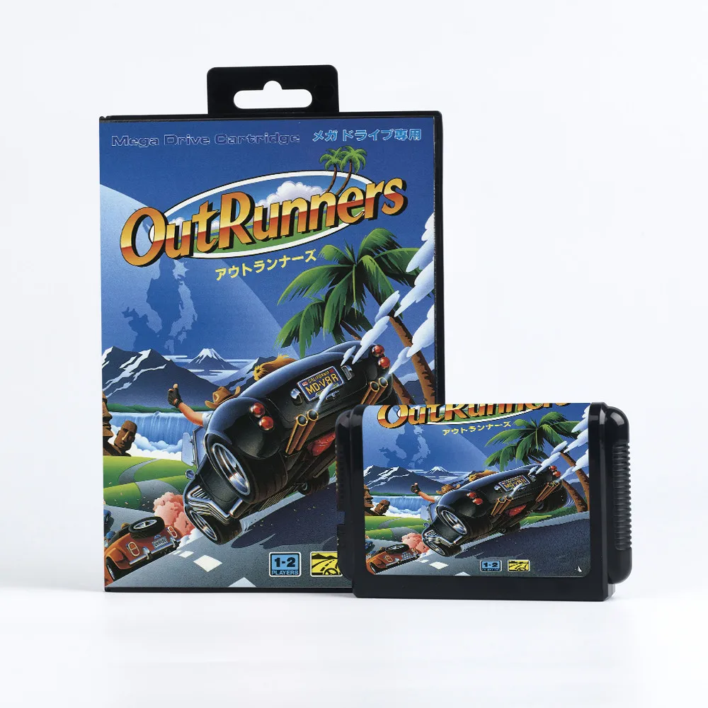 Игра OutRunners Japan Cover Game для консолей SEGA Genesis