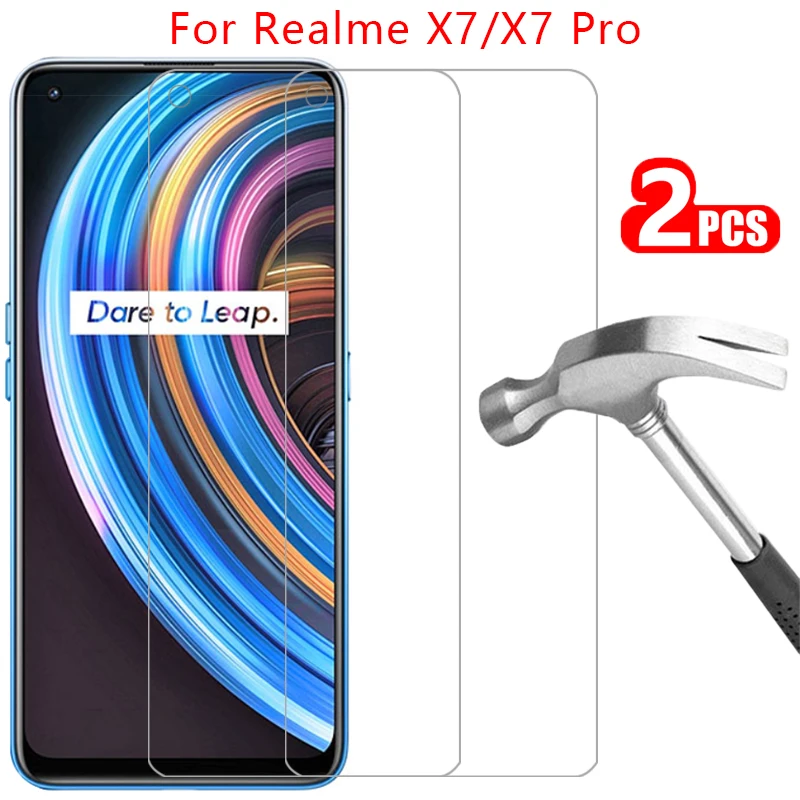 

Закаленное стекло для realme x7 pro Защитное стекло для экрана protector на realmex7 x 7 7x x7pro film real mi reame relme real me mi