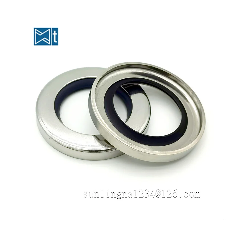 

B2PT-45*55/56/58/60/62/65*8/10/12mm PTFE+SS oil seal stainless steel shaft seal screw air compressor