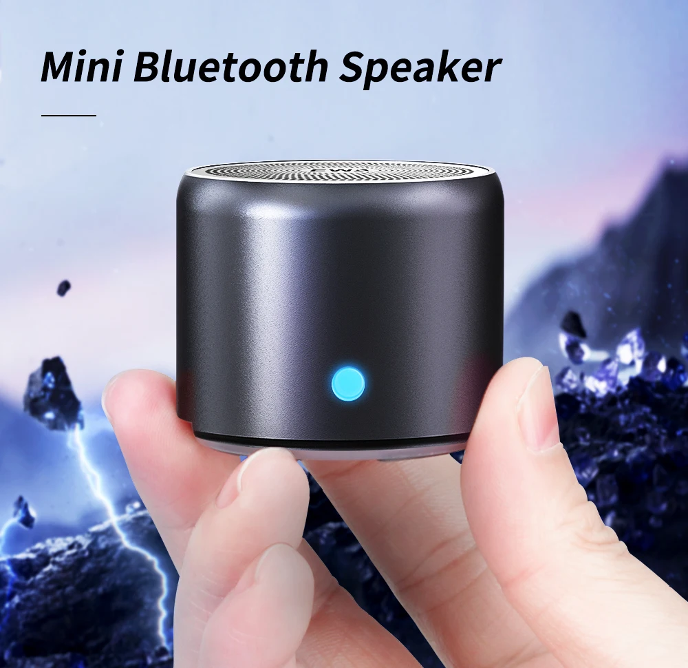 

A106 Pro Mini Bluetooth Speaker with Bass Radiator IPX7 Waterproof Travel Audio Case Packed Wireless Portable Speakers