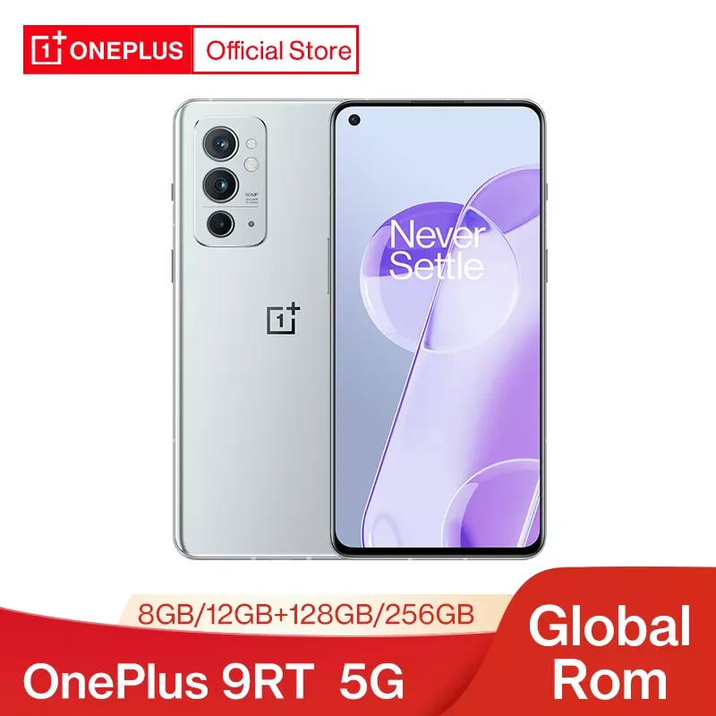 

NEW2023 OnePlus 9RT 9R T 5G Smartphone Global Rom Multi-language 8GB 128GB Snapdagon 888 120Hz 6.62 inches AMOLED 65 Warp Chargi