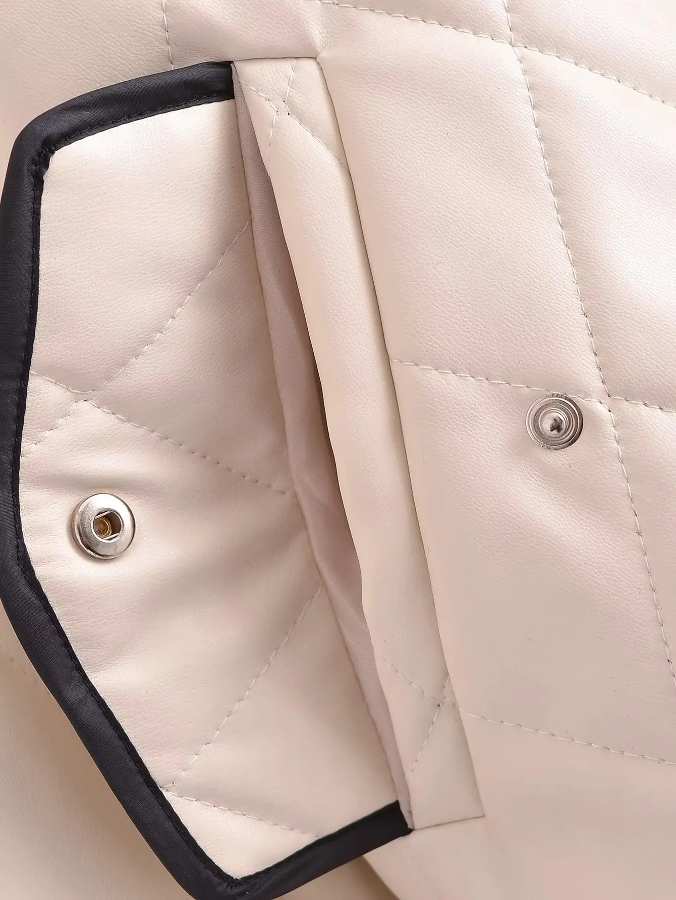 SLTNX Winter Parkas Women Jacket 2022 Solid Leather PU Quilted Ladies Jackets Coats with Pockets Zipper Warm Women Casual Parkas