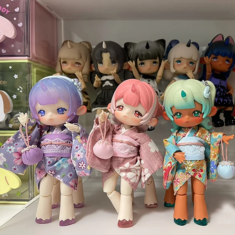 

Фигурки в стиле аниме Dreamlike Tea вечерние Series, фигурки, модели девушек, куклы, фигурки bjd, декоративные подарки для детей