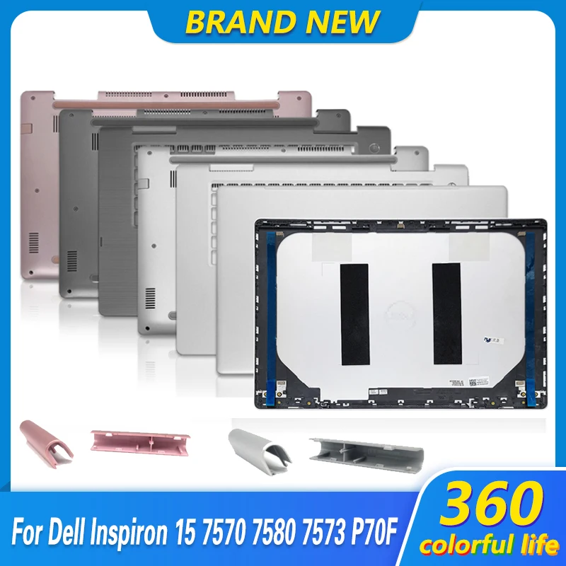 

95% New Original For Dell Inspiron 15 7570 7580 7573 P70F LCD Back Cover Bezel Palmrest Bottom Case Housing Cover 0G3CRP G3CRP