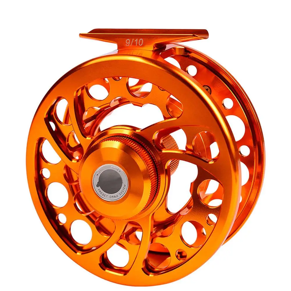 

Metal Fly Fishing Reel 5/7 7/9 9/10 Wt Fishing Tackle With Line Combo For Trout Bass Carp Pike Panfish