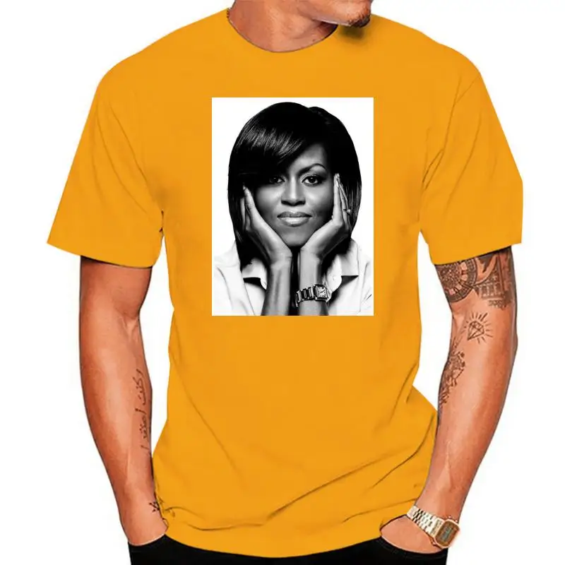 

Michelle Obama Hope President Barack Political Tee T Shirt