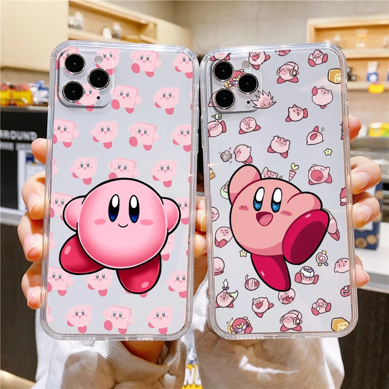 

Cartoon Pink Girl Cute Case For Apple iPhone 14 13 12 11 Pro Max Mini XS Max X XR 7 8 Plus SE2020 Soft Transparent Phone Cover