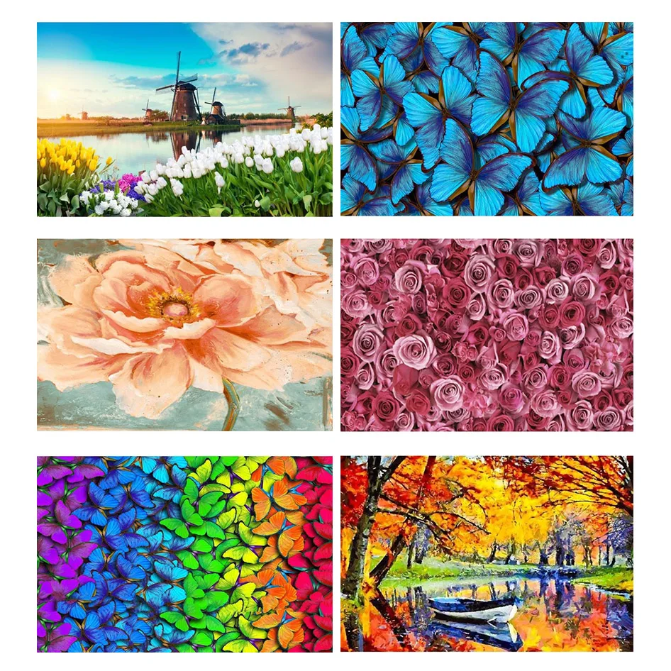 

Children Diy Size Diamond Painting Cartoon Animal Crystal Rhinestone Embroidery Mosaic Pooh Diamond Mosaic Cross Stitch Kit Ll52