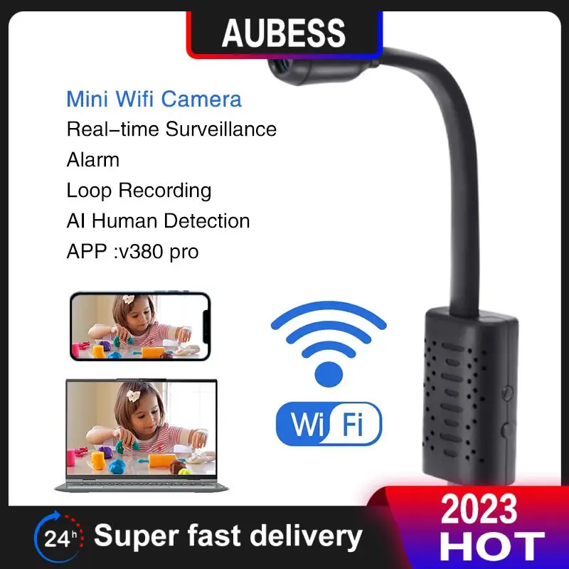 

Usb-камера «подключи и работай», черная мини-Ip-камера с датчиком движения, Ip-камера с датчиком движения, портативная мини-камера с датчиком пр...