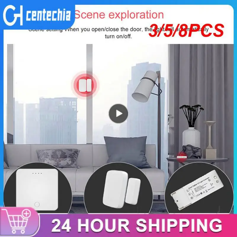 

3/5/8PCS Multi-function Zigbee Gateway Hub Single Mode Wire Gateway Tuya Smart Life App Remote Control Smart Home Bridge