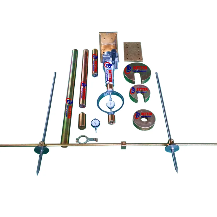 

In-situ or field CBR test apparatus for soil bearing capacity