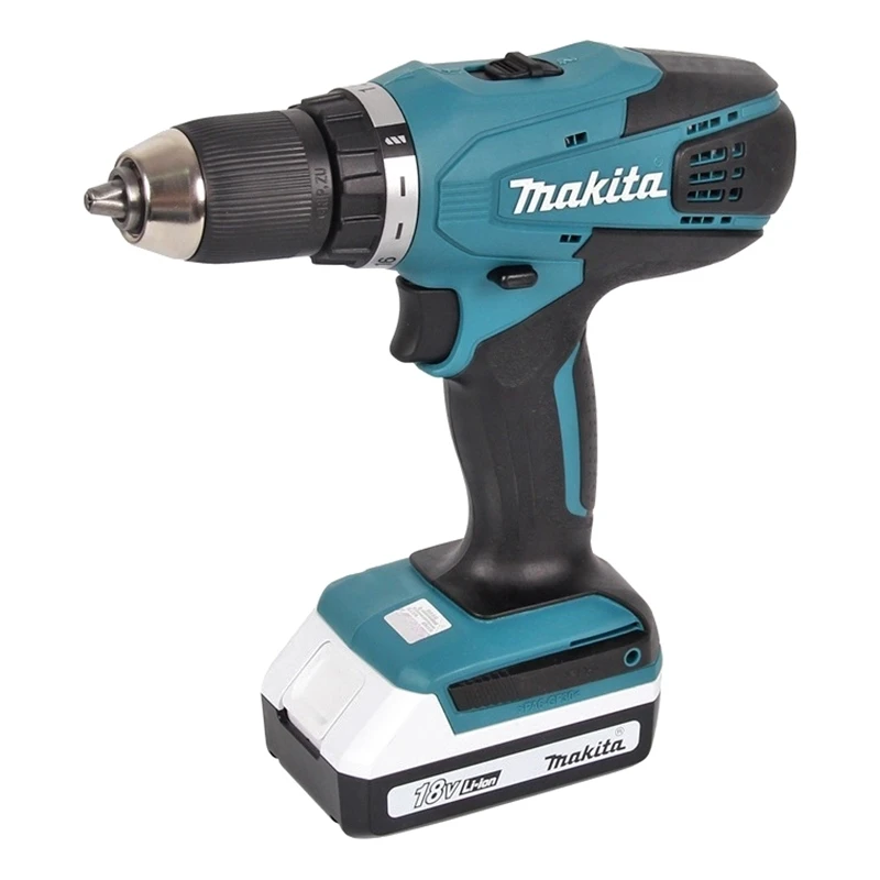 Дрель-шуруповерт аккумуляторная Makita DF457DWLE (Напряжение аккумулятора 18 В емкость