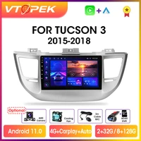 vtopek 9 dsp 2din android 11 0 car radio multimedia video player navigation gps for hyundai tucsonix35 3 2015 2018 head unit