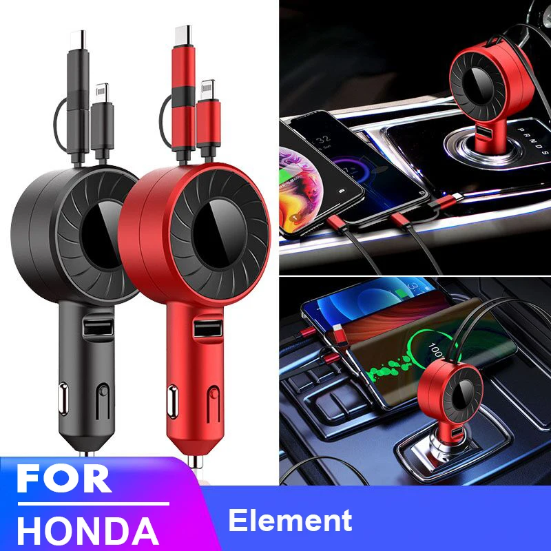 

USB Type C Car Charger for iPhone Android HUAWEI HONOR Xiaomi POCO Redmi Samsung Galaxy Realme UMIDIGI OPPO for Honda Element