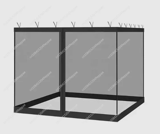 4-панельная уличная беседка москитная сетка универсальная сменная для навеса