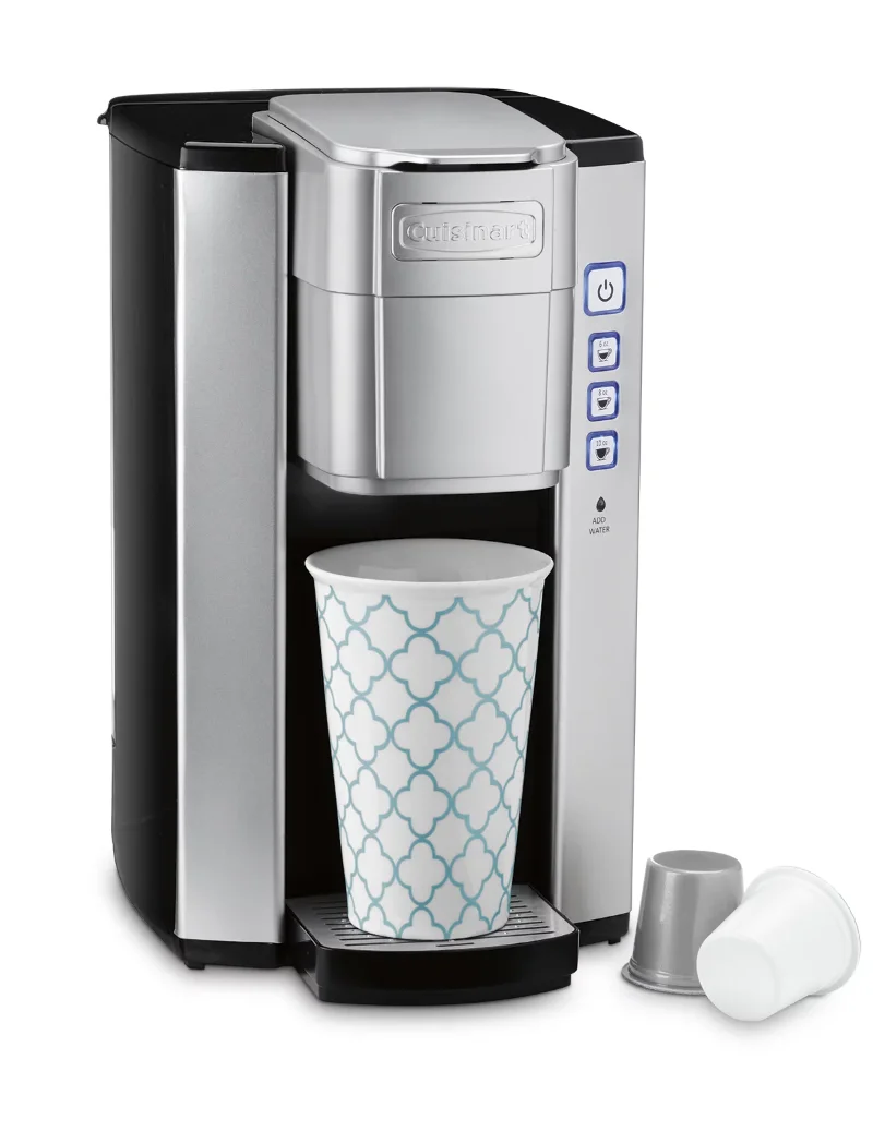 

Classic Coffee Makers Single Serve Brewer, Silver