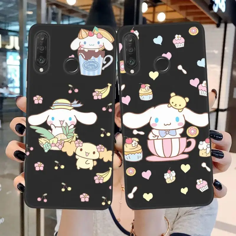 

Cute Sanrio Cinnamoroll Phone Case For Huawei P20 P30 P40 P50 Lite E P Mate 50 40 30 20 Pro