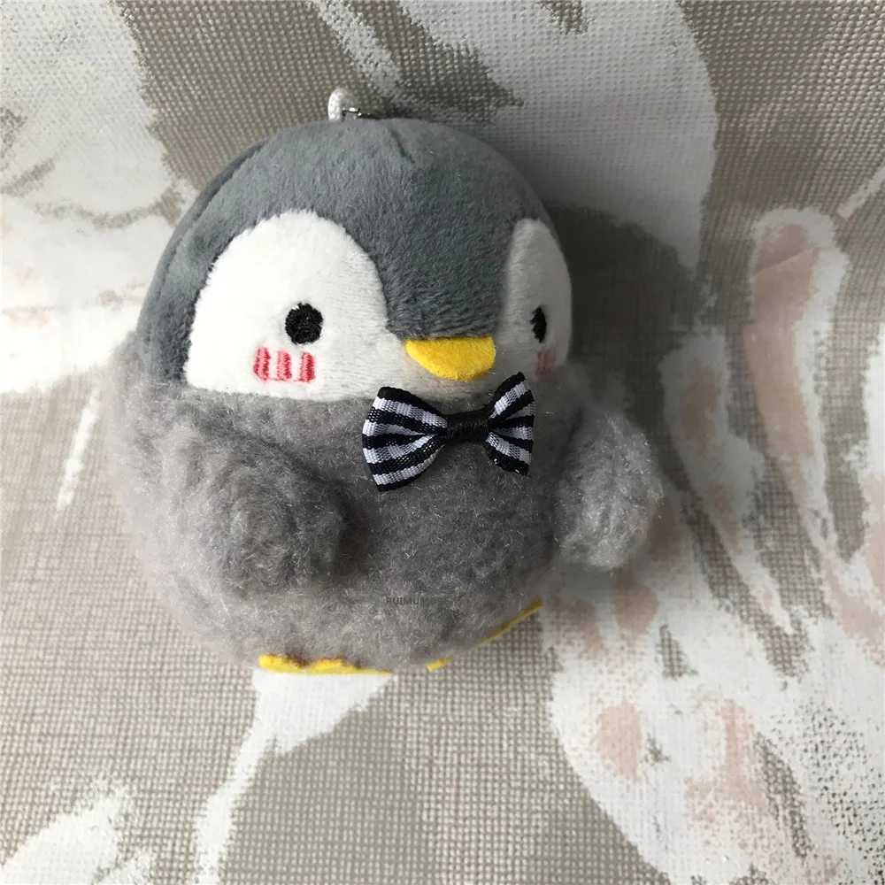 Новый милый 2 цвета прибл. 7 см Плюшевая подвесная игрушка в виде пингвина