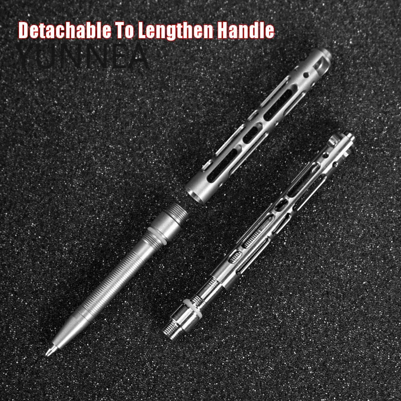 

Titanium TC4 Mini Tactical Pen Self Defense Outdoor EDC Tool Keychain Pocket Business Writing Pen Collection Pen