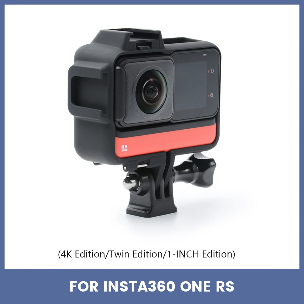 

Camera Protector Frame For Insta360 One RS 4k Edition Protective Frame Bracket Cage Mount for Insta360 One RS Dual Lens Version