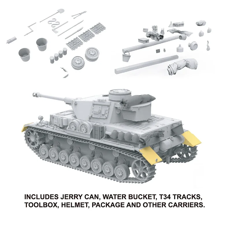 Бортовая модель BT-033 Сборная Pz.Kpfw. IV Ausf.G 7.pz. Rgt Средний Харьков масштаб 1943 1/35