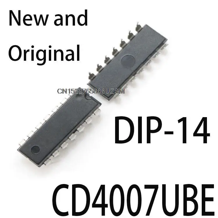 10 шт. Новый и оригинальный DIP14 CD4007 DIP CD4007BE DIP-14 CD4007U CD4007UBE