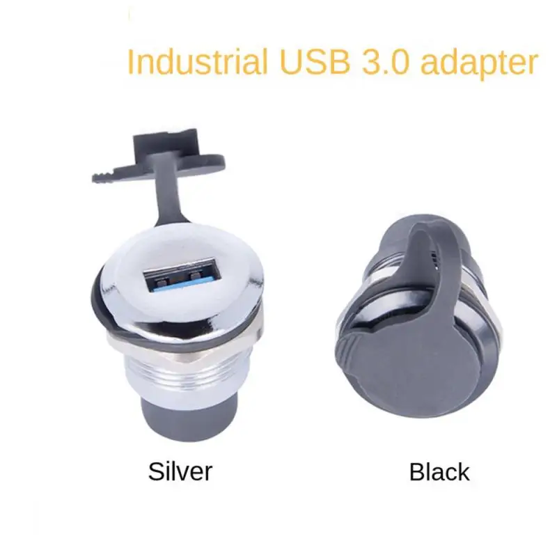 

Type C 2.0 LC With Dust Cap IP67 Waterproof USB 3.0 Hi-Speed Data CAT6A Data Interface Adapters Network RJ45 Circular Jack