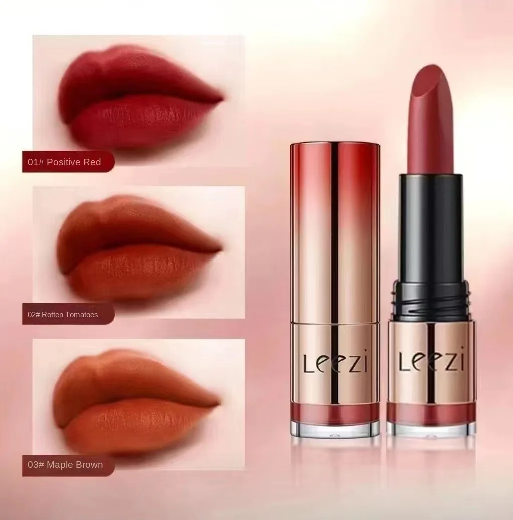 

Lee Zi Kisses Soft Mist Non Staying Cup Set Makeup Lipstick Matte Moisturizing Waterproof Anti Wipe Whitening Lip Cosmetics