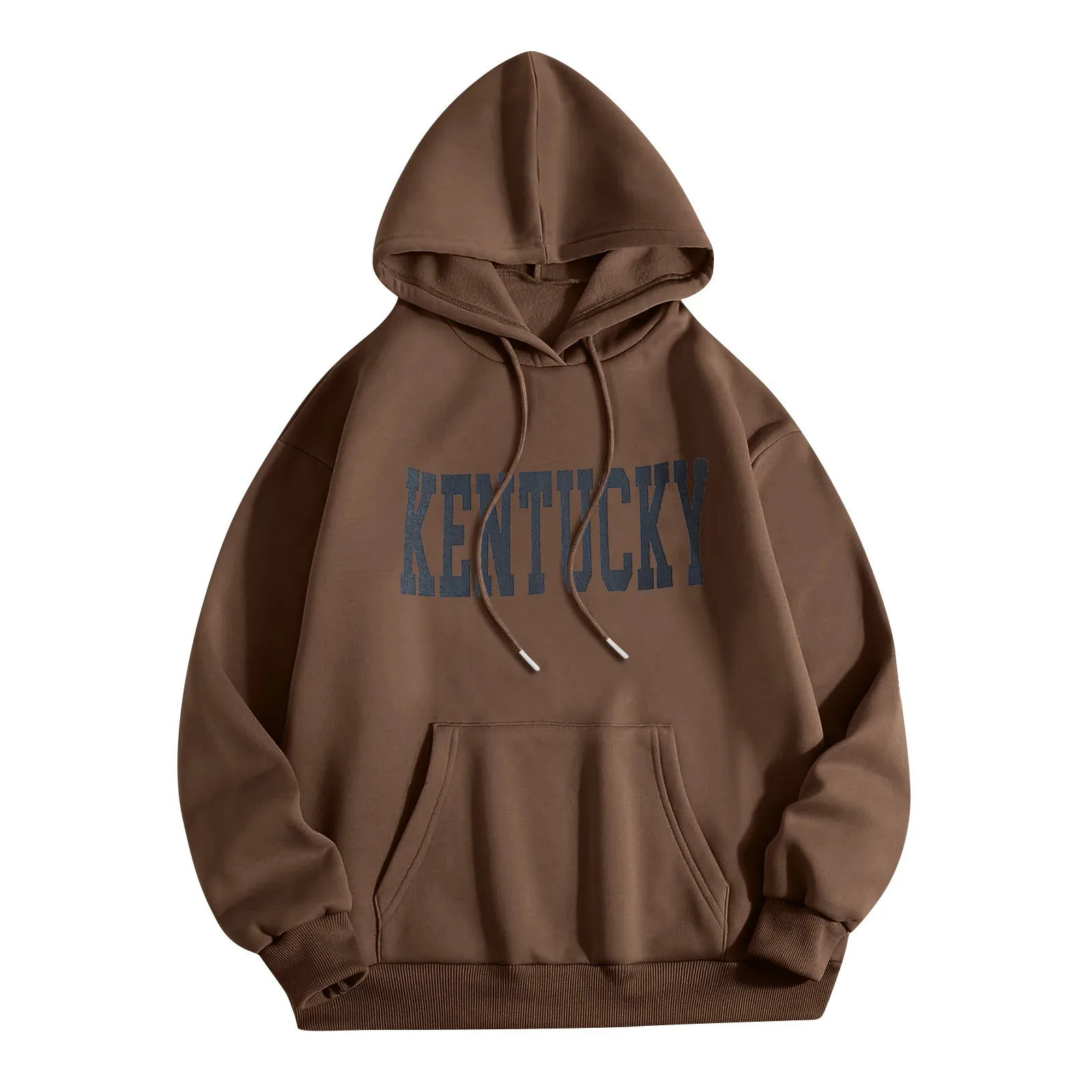 

Letter Print Hoodies Women Vintage Winter Autumn Loose Hooded Shirt Grunge Street Sweatshirt Y2k Clothes Warm Oversize Pullovers